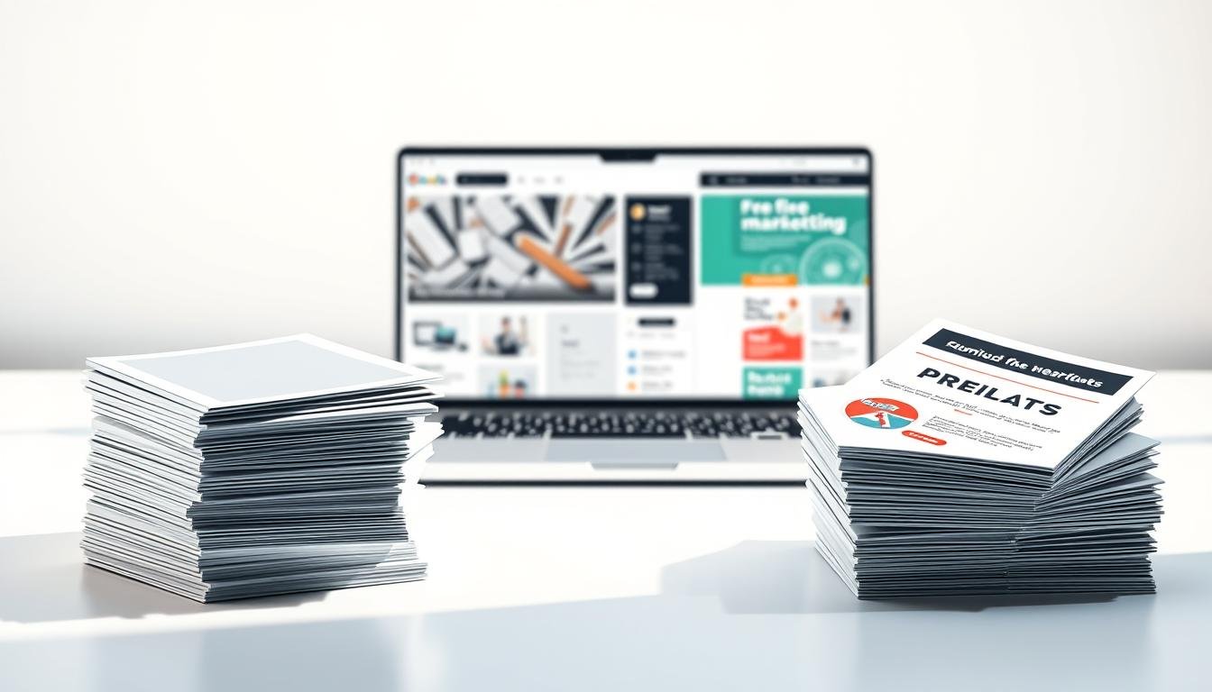 free vs paid digital marketing templates